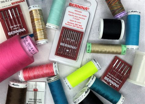 Needle And Thread Sewing Material