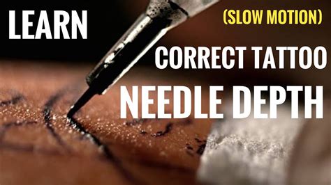 Needle Depth For Hand Tattoo