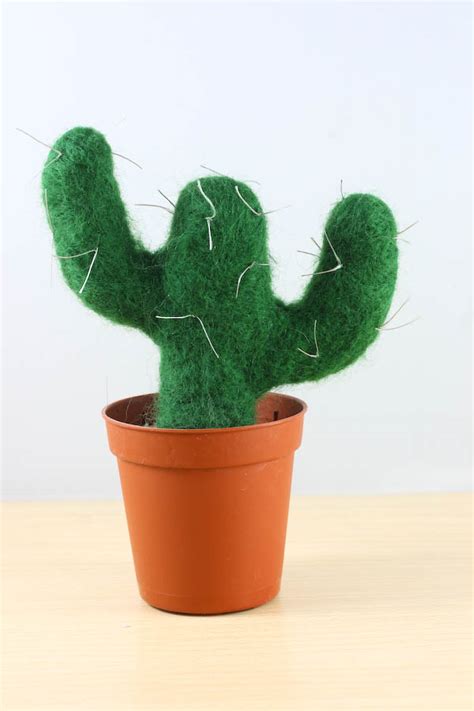 Needle Felt Cactus