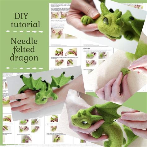 Needle Felt Dragon Tutorial