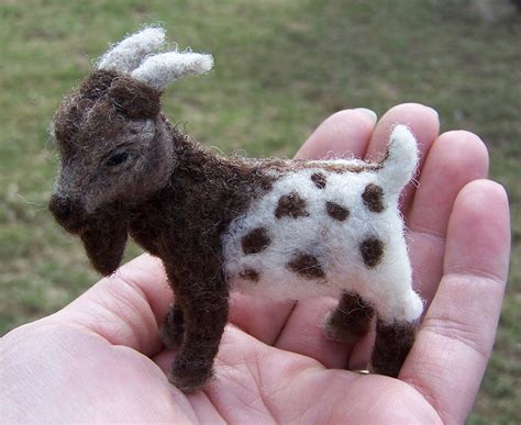 Needle Felted Goat