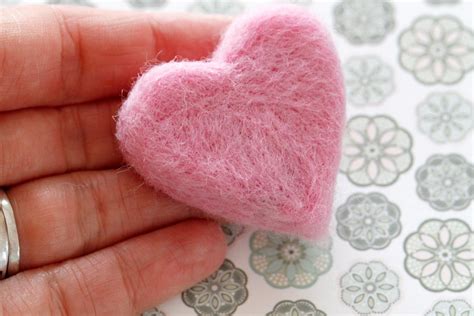 Needle Felted Heart