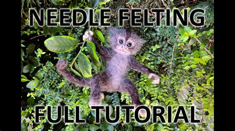 Needle Felted Monkey Tutorial