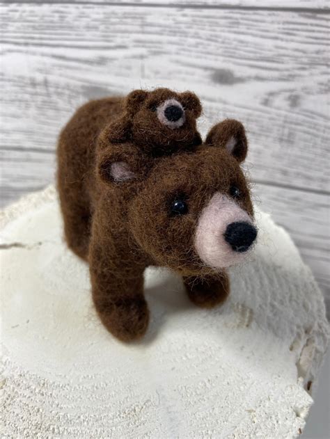 Needle Felting Bear Kit