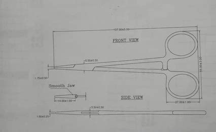 Needle Holder Sketch