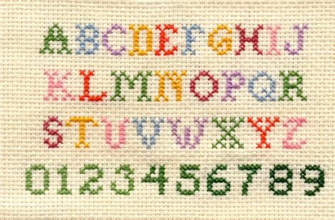 Needlepoint Alphabet