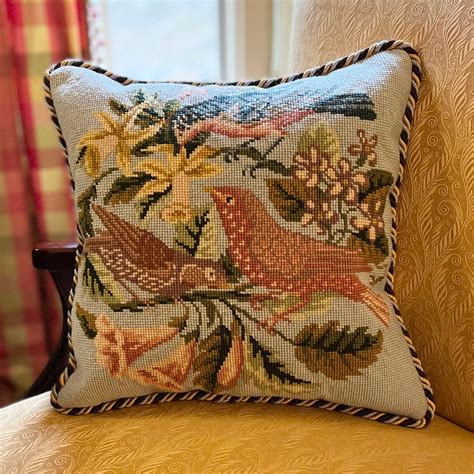 Needlepoint Pillow Backing