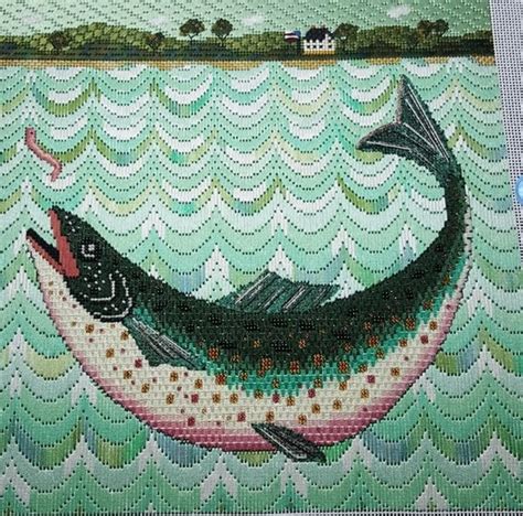 Needlepoint Stitches For Water