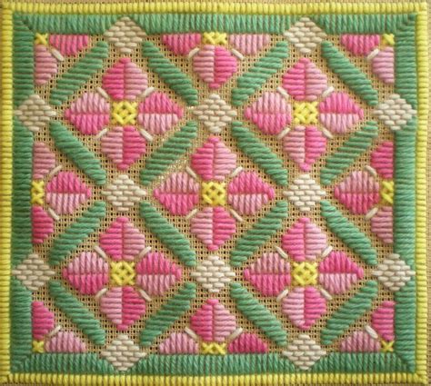 Needlepoint Using Pattern