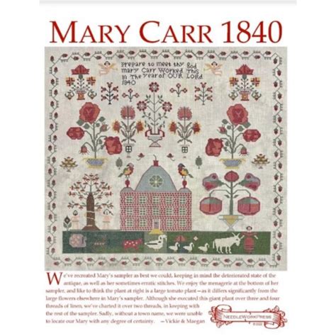 Needlework Press Mary Carr Sampler