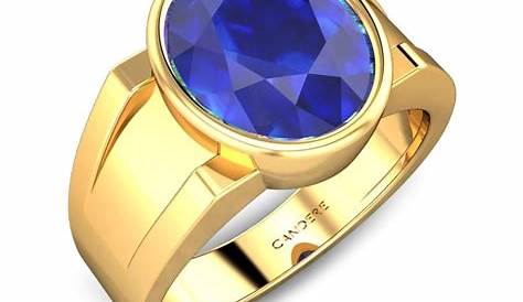 Neelam Stone Gold Ring Design For Man Popular 25 Best