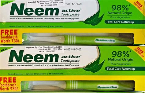 Neem Active Toothpaste Company
