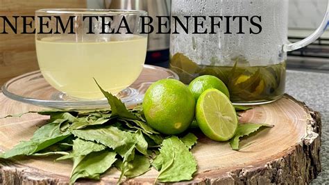Neem Tea Preparation