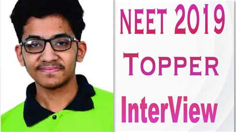 neet 2019: today's topper