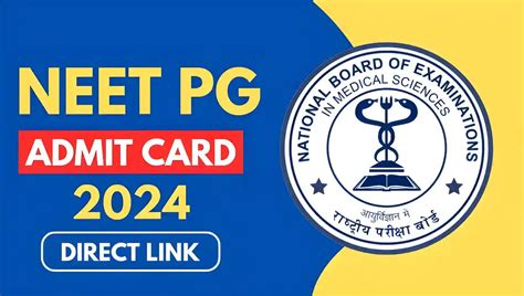 neet 2024 admit card link