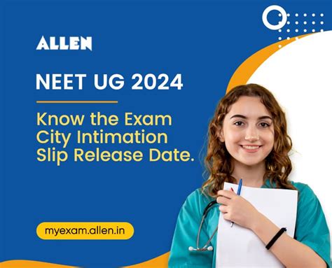 neet 2024 city intimation slip release