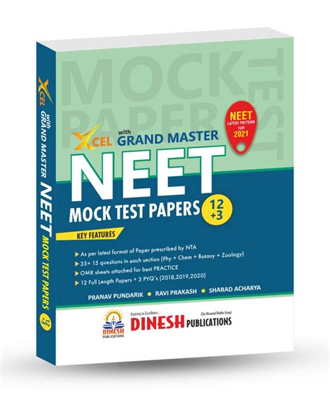 neet 2024 mock test book