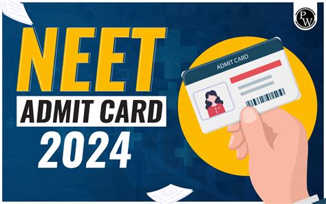 neet admit card 2024 release date