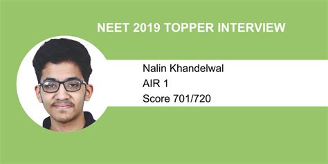 neet topper name 2019