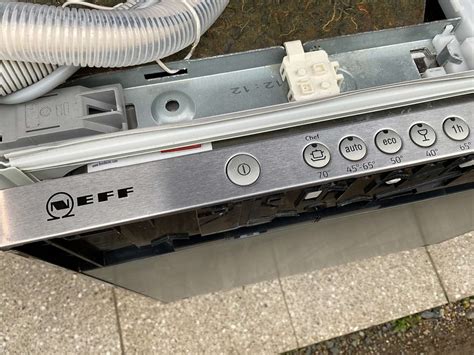 neff integrated dishwasher troubleshooting