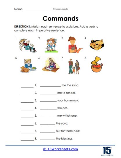 negative commands examples in english