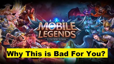 negative effect of mobile legends