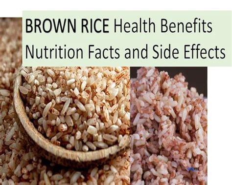 Negative Effects Of Brown Rice