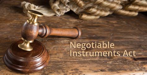 negotiation of negotiable instrument