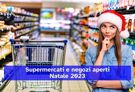 negozi aperti a natale