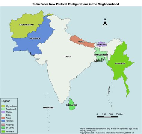 neighbouring countries of india in west