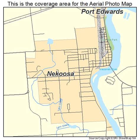 Nekoosa Wi On Map