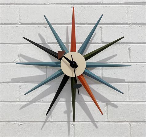 nelson starburst clock