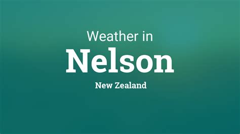 nelson weather this week