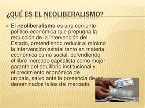 neoliberalismo definicion pdf