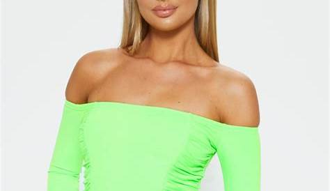 contrast neon party dress with sequin embroidered bodice Junior party