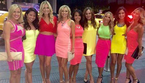 Neon Outfit Ideas For Bachelorette Party Themed Lily