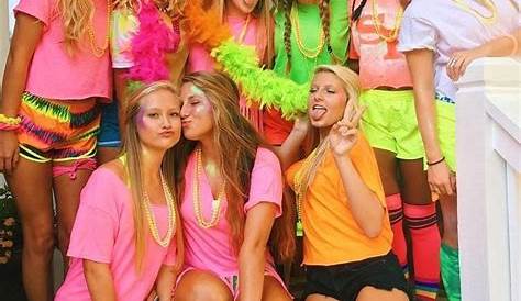 Neon Party Neon Outfit Ideas 20+ For Football Games