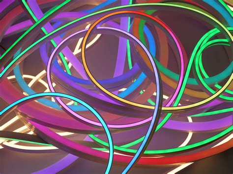 CLE LED Design DOUBLE Schlauch Neon Flex Rolle 2m 230V warmweiß 3000K