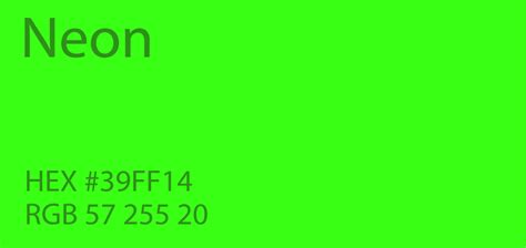 neon green html code