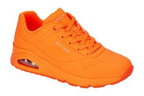 Neon Orange Sun Mesh Knit Sneakers Knit sneakers, Sneakers, Sporty girls