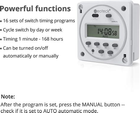 Neoteck Dc 12V Timer Switch