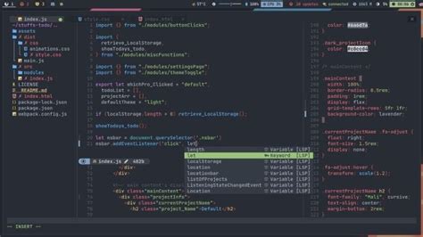 neovim config example