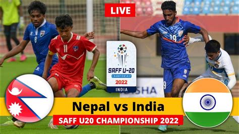 nepal vs india football live today