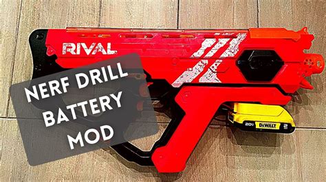 Nerf Blaster Drill Battery