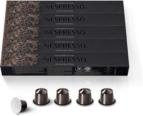 50 Nespresso Capsules Roma Coffee New Amazon.fr Epicerie