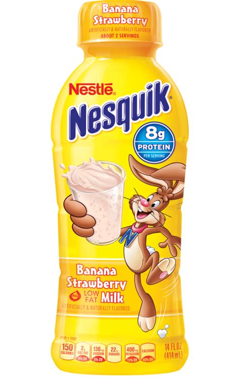 nesquik banana milk