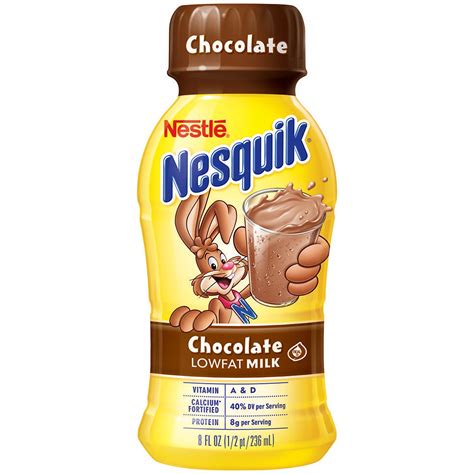 nesquik chocolate milk pack