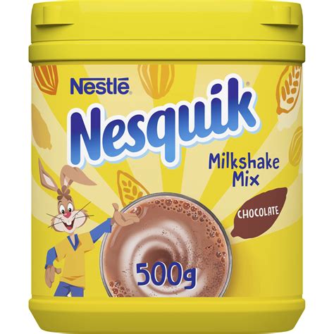 nesquik chocolate milkshake powder