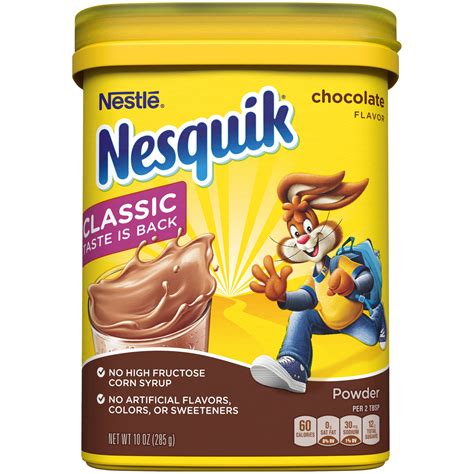 nesquik chocolate powder 10 oz