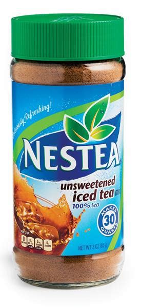 nestea unsweetened iced tea mix caffeine